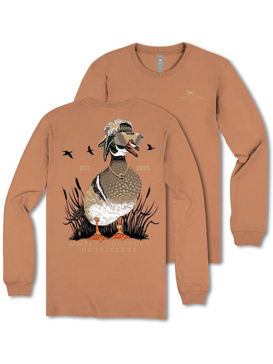 Cool Duck (Men's Long Sleeve T-Shirt) by Simply Southern
