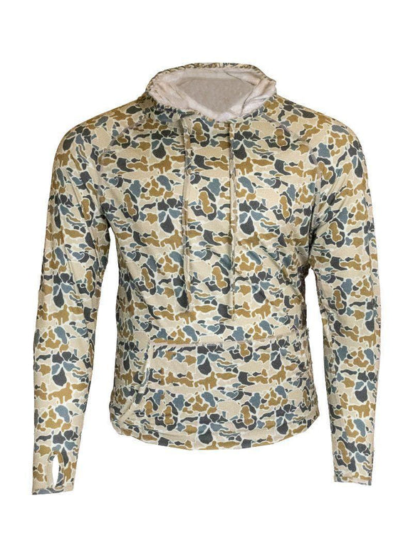 Guy's Sport Hoodie - Camo Dark - by Simply Southern