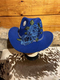 “Beauty in Blue” - Unique Hats by Jo