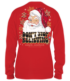 Don't Stop Believing (Long Sleeve T-Shirt) by Simply Southern