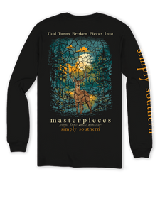 Broken Pieces (Long Sleeve T-Shirt) by Simply Southern