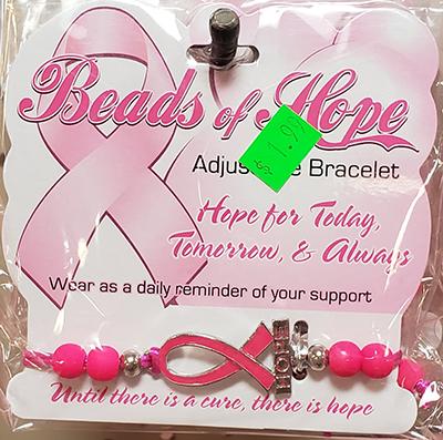 Adjustable Bracelet (Hot Pink) for Breast Cancer Awareness