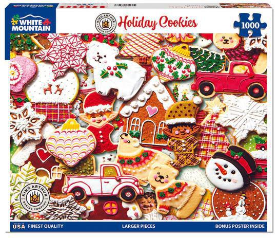 Christmas Cookies Puzzle - 1000pc - by White Mountain