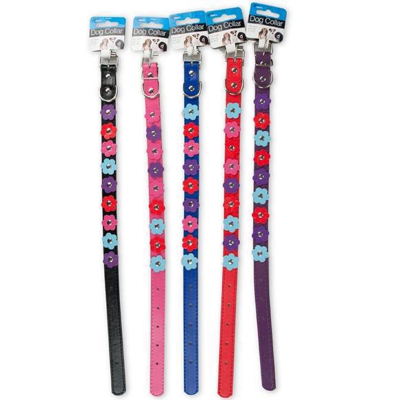 Flower Dog Collar - by Duke's