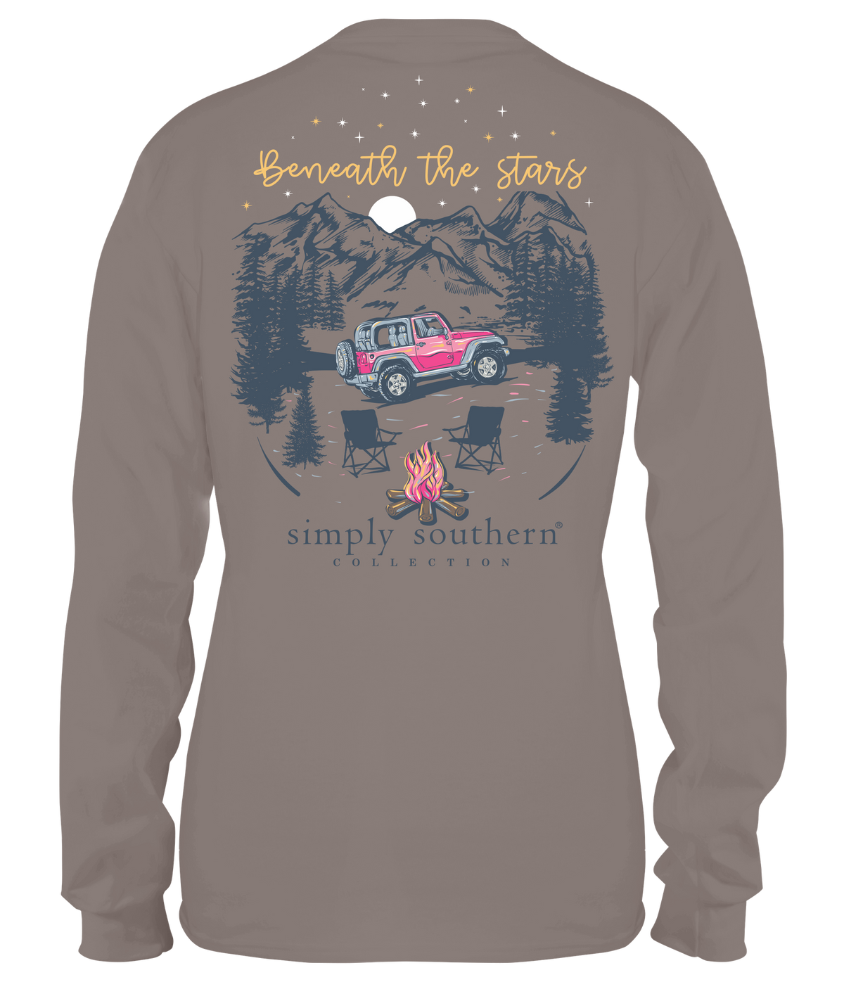 Beneath the Stars (Long Sleeve T-Shirt) by Simply Southern