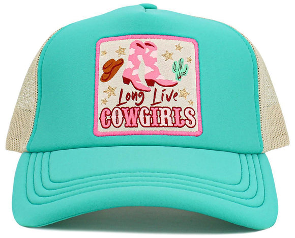 Long Live Cowgirls - Baseball Cap - by Kbethos