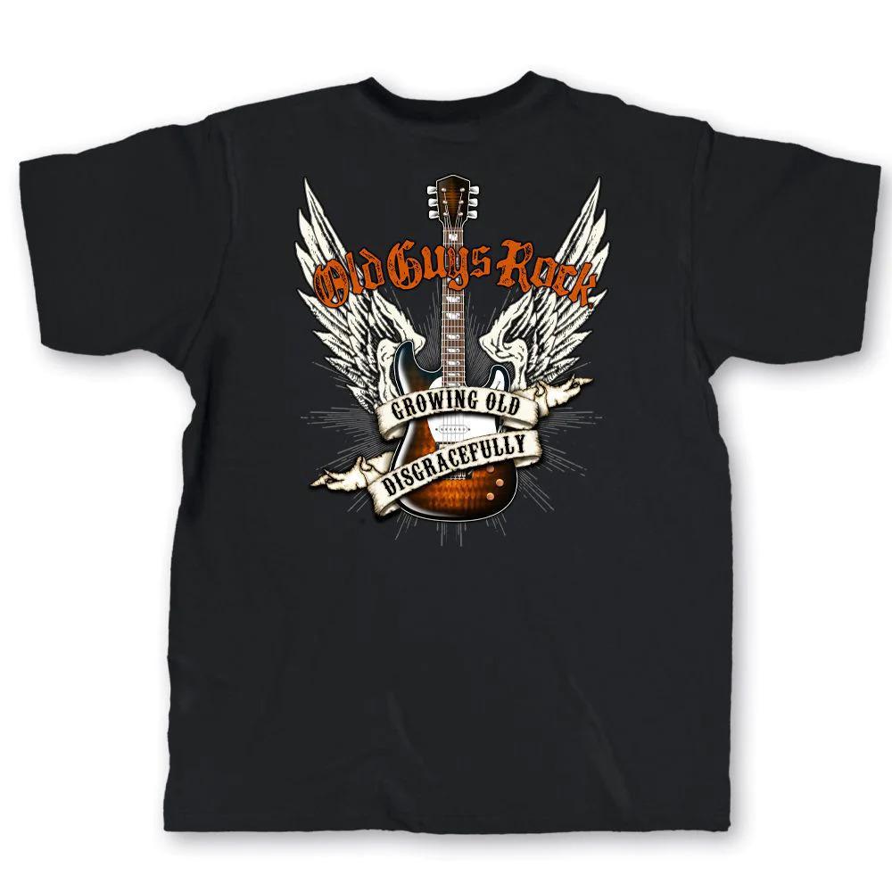 Guy's Rock (Men's T) by Old Guys Rule