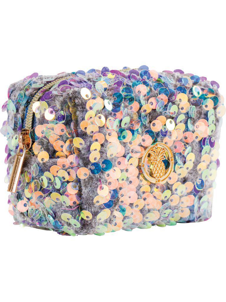 18Pc Mini Essentials Bag - Blue Sequin - by Simply Southern