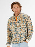 Men's Collar Pullover - Light Camo - by Simply Southern