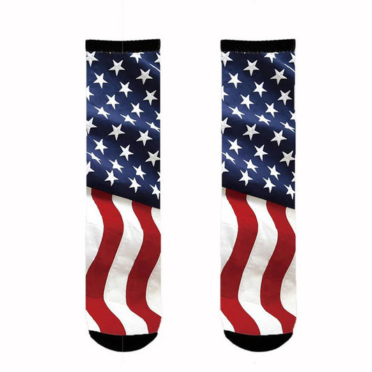 American Flag Socks