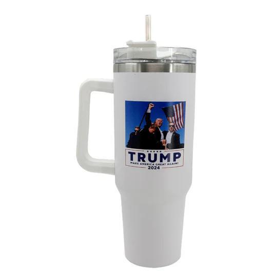 Trump - 40oz Tumbler - by Girlie Girl