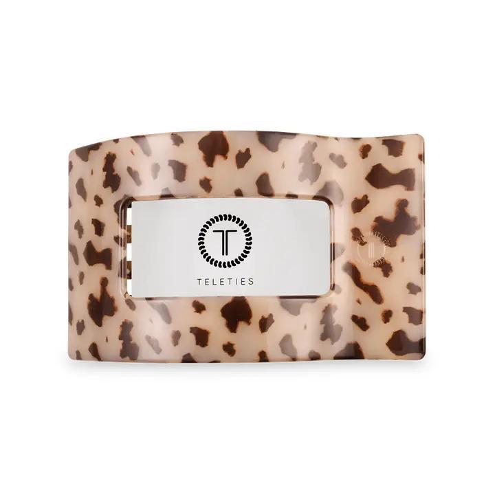 Flat Hair Clip Medium - Blonde Tortoise - By Teleties