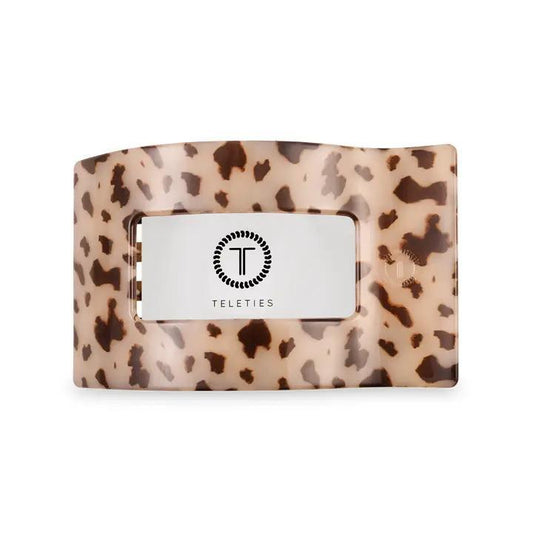 Flat Hair Clip Medium - Blonde Tortoise - By Teleties