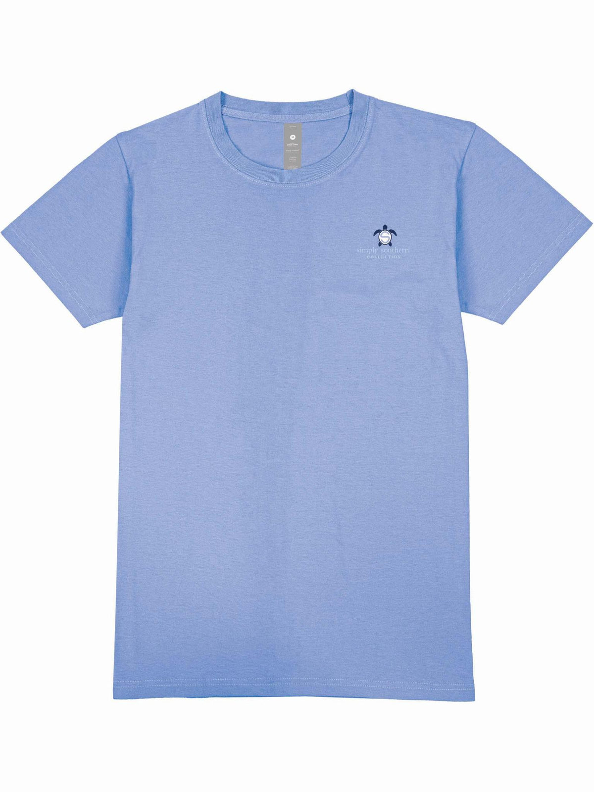 No Hurries, No Worries, Turtle Tracking (Short Sleeve T-Shirt) by Simply Southern
