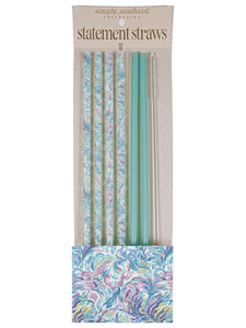 Straw Set - Watercolor - by Simply Southern
