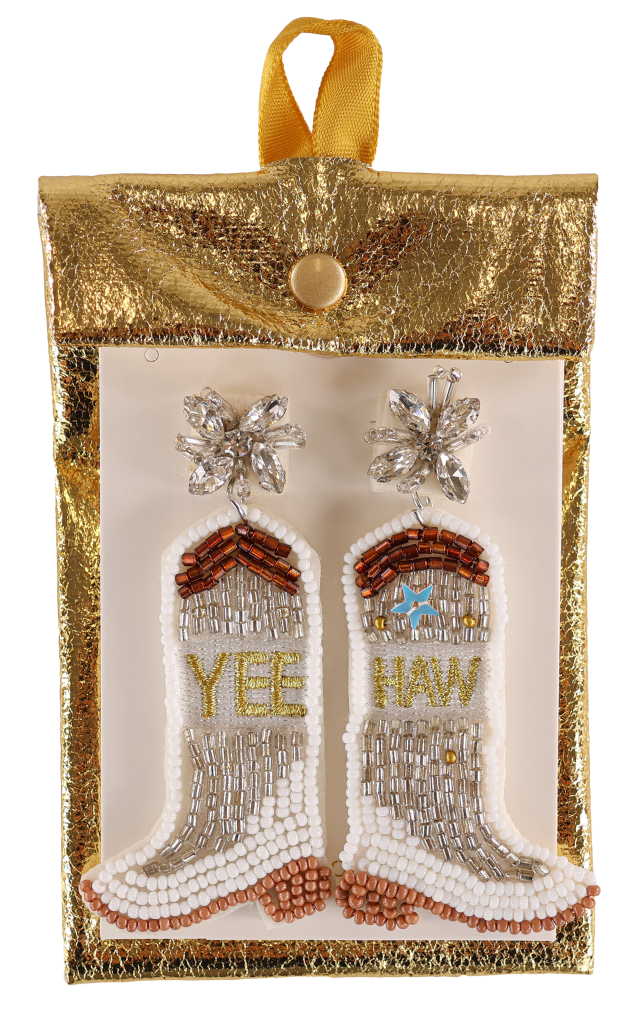 Bead Earrings - Yeehaw - by Simply Southern