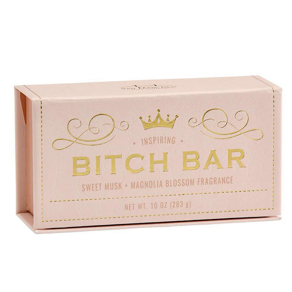 Sweet Musk + Magnolia Blossom - Bitch Bar Soap - by San Francisco Soap