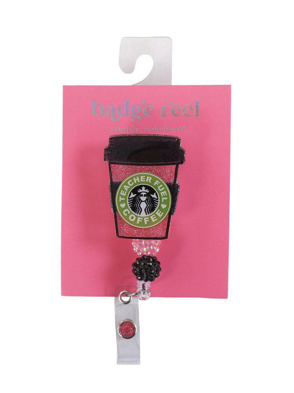 Badge Reel - Teacher Fuel - by Simply Southern