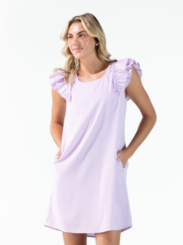 Simply Coquette Dress - Lilac - by Simply Southern