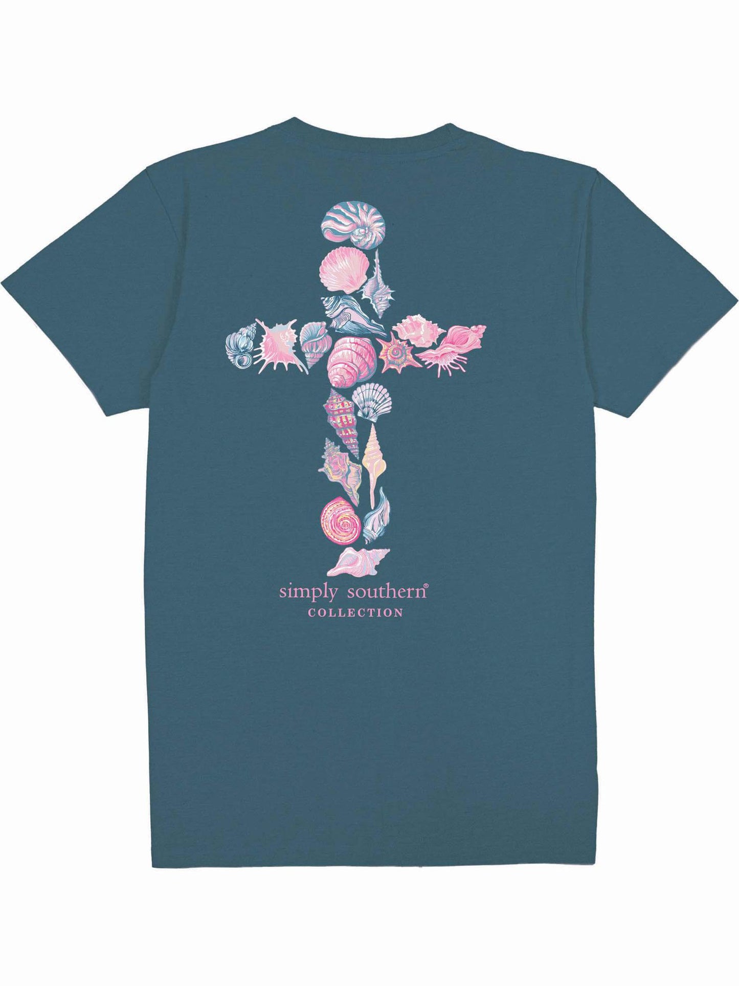 Shell Cross (Short Sleeve T-Shirt) by Simply Southern