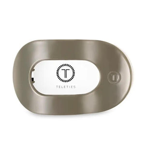 Flat Small Round Hair Clip - Sage It Ain't So - By Teleties