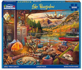 Lake Bungalow -1000pc - by White Mountain