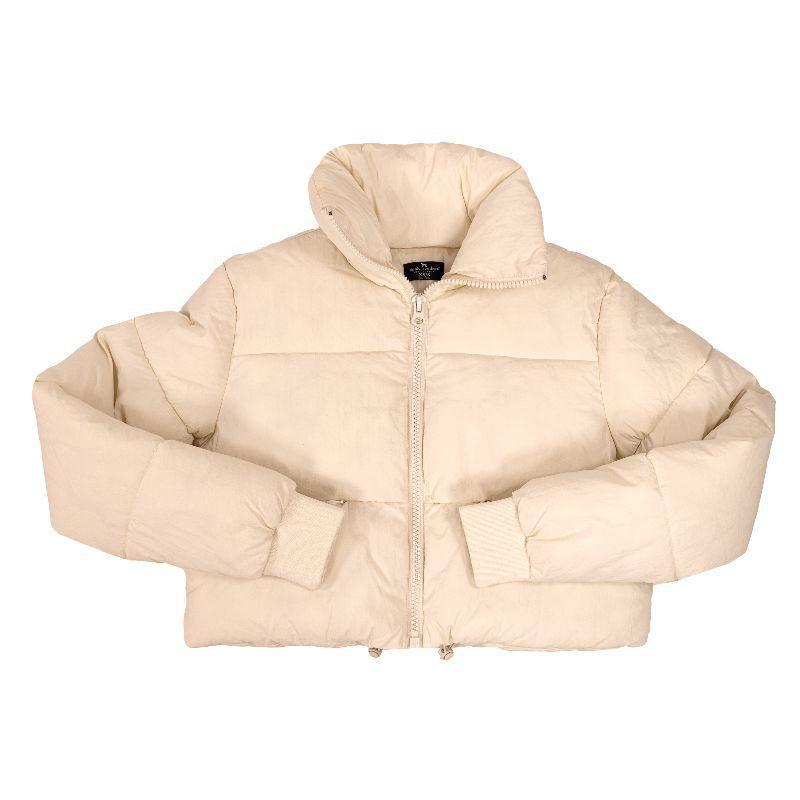 Women's Puffy Jacket - Cream - by Simply Southern