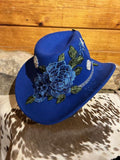 “Beauty in Blue” - Unique Hats by Jo