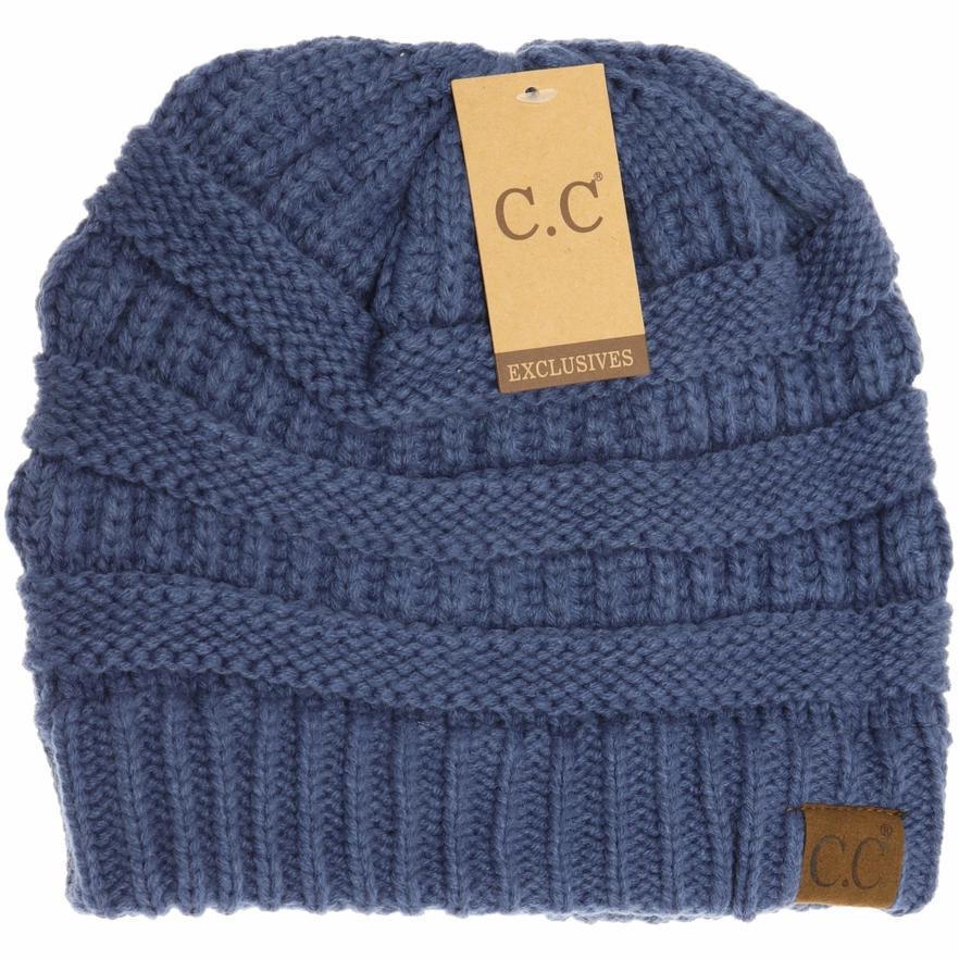C.C Classic Beanie - Dk Denim