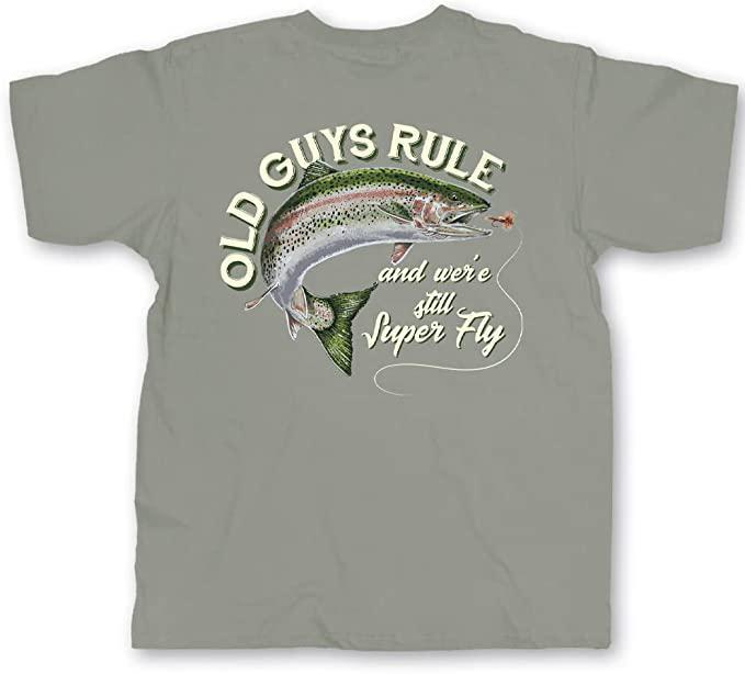 Super Fly (Men's T) by Old Guys Rule