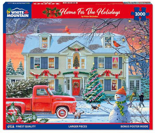 Home for the Holiday - 1000pc - by White Mountain