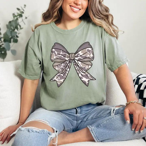 Duck Camo Bow Tee