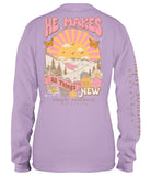 He Makes (Long Sleeve T-Shirt) by Simply Southern