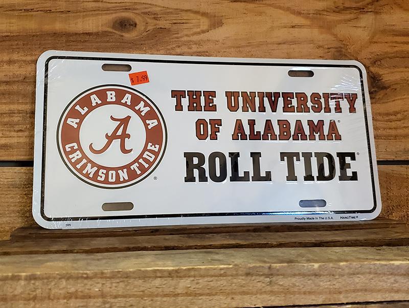Alabama Novelty Metal License Plate