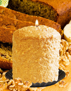 Hearth Candle - Banana Nut Bread - by Warm Glow