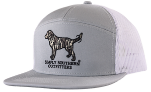 Camo Dog - Men's Curved Baseball Cap - by Simply Southern