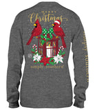 Merry Christmas Cardinal (Long Sleeve T-Shirt) by Simply Southern