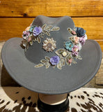 “Dusktime Garden” - Unique Hats by Jo