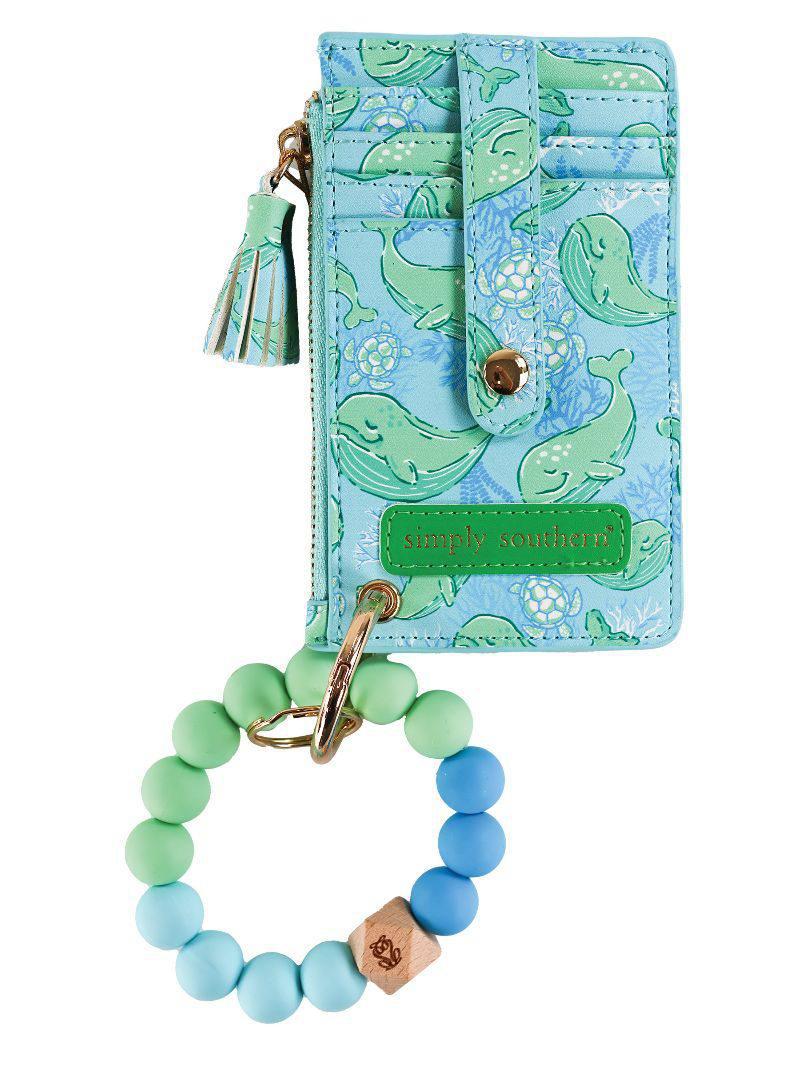 Bead Bangle ID Wallet - Whale - by Simply Southern