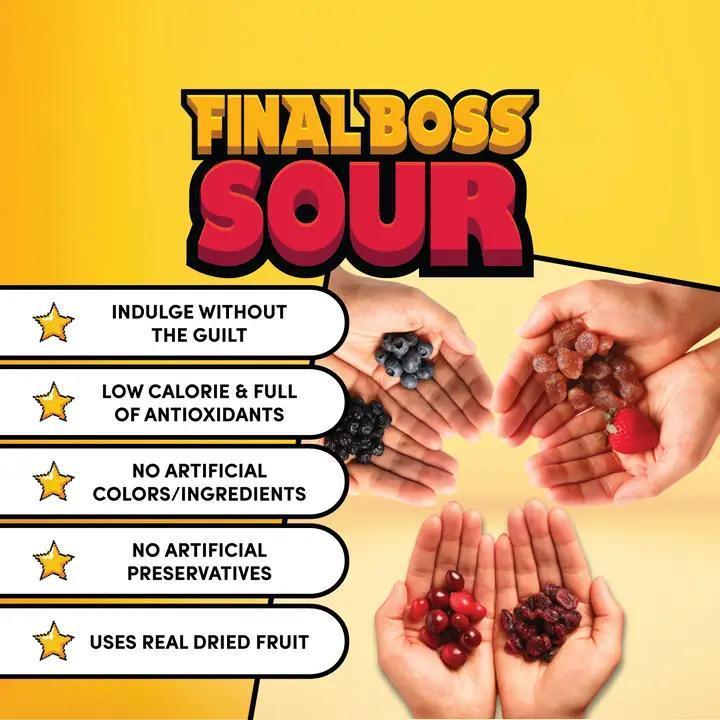 Sour Cranberry (Various Levels) - (1.06oz Bag) - by Final Boss Sour
