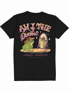 Am I the Drama (Short Sleeve T-Shirt) by Simply Southern