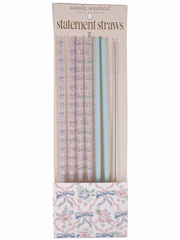 Straw Set - Ribbon - by Simply Southern
