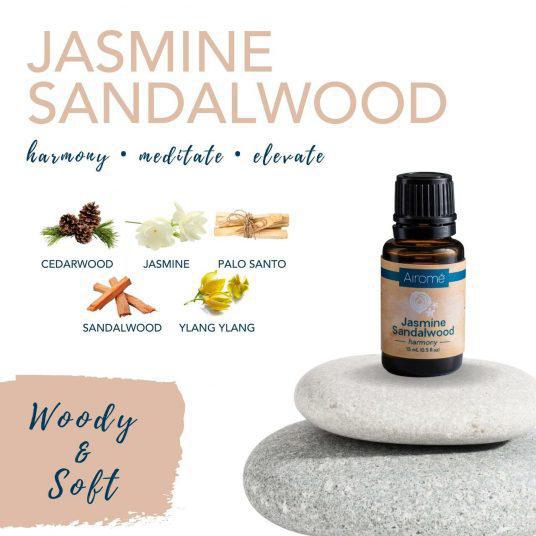 Jasmine Sandalwood Essential Oil Blend - by Airome