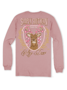 Hey Deer (Long Sleeve T-Shirt) by Simply Southern