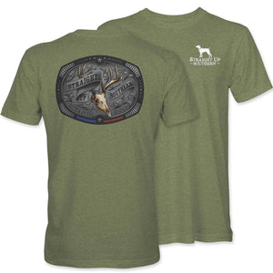 Buckle Up (Men's Short Sleeve T-Shirt) by Straight Up Southern