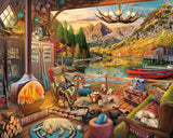 Lake Bungalow -1000pc - by White Mountain