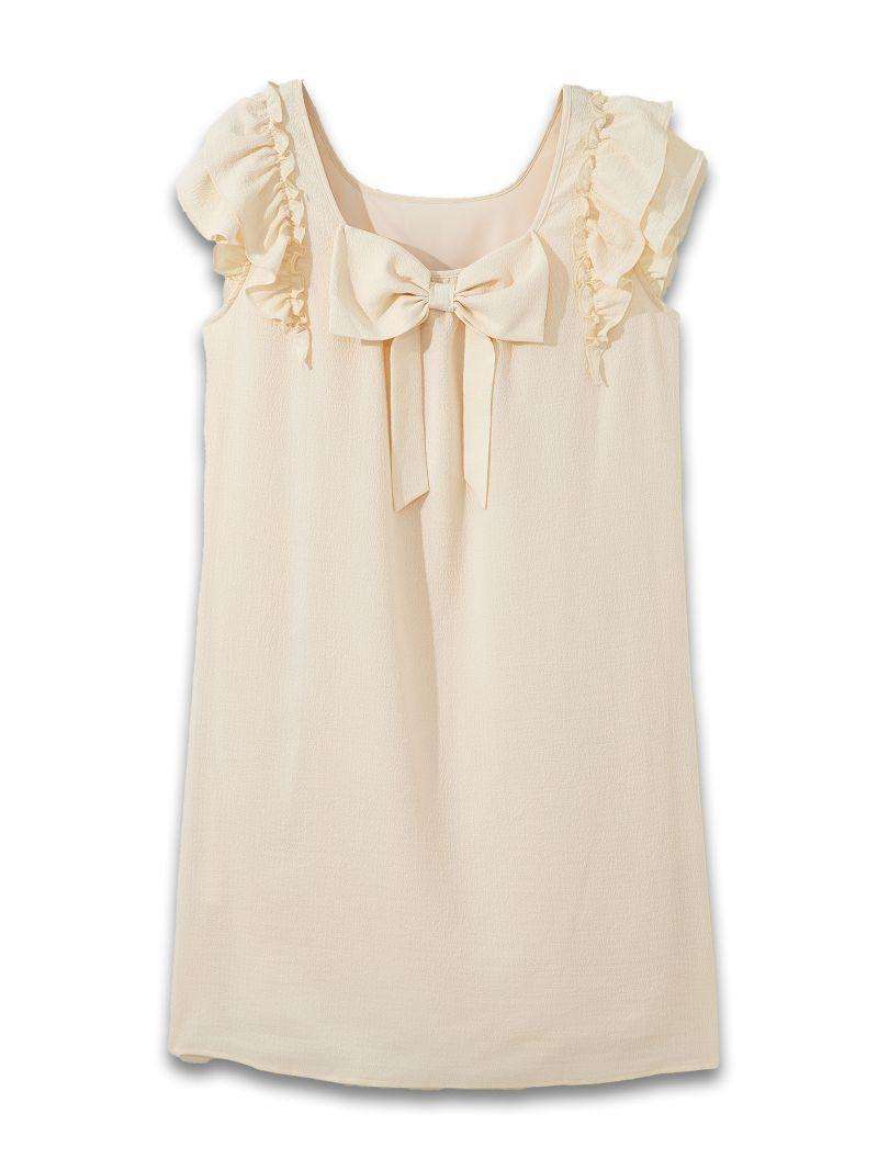 Simply Coquette Dress - Cream - by Simply Southern