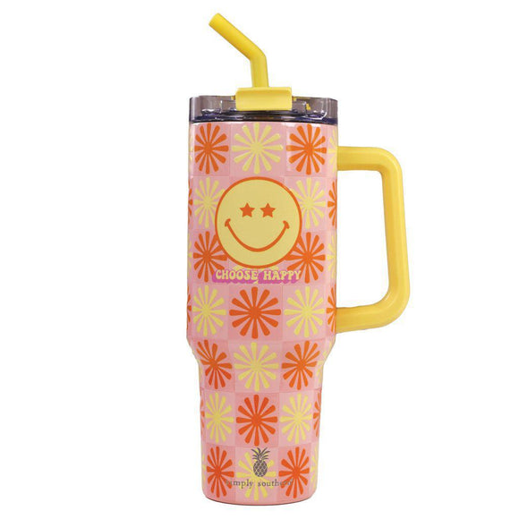 Choose Happy - 40oz Tumbler - by Simply Southern