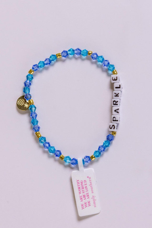 Simply Positive Bracelet - Sparkle - by Simply Southern