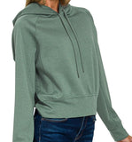 Scuba Hoodie - Dark Forest - by Zenana